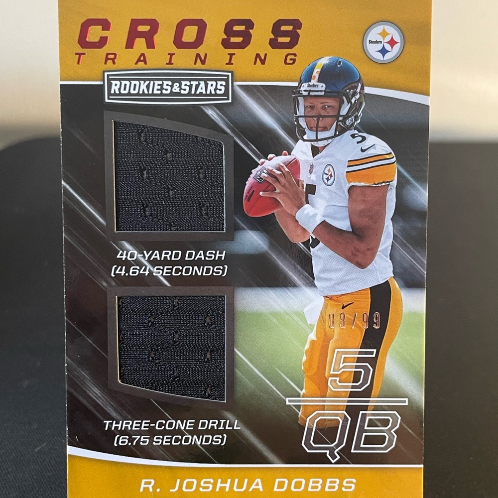 2017 Josh Dobbs Panini Cross Training /99 Rookie Card